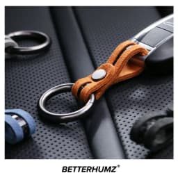Make of Alcantara Car Key Chain Case Carbon Fiber For Audi A4 B8 A5 A3 8Y A6 A7 Q3 Q5 Q7 TT TTRS Decor Keychain Ring Accessories