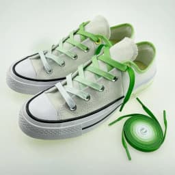 High Quality Gradient Color Shoelaces 120/140/160cm High-top Canvas Sneakers Basketball Shoes Laces Strings