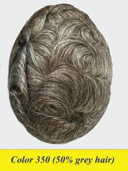 Bond--Male Hair Prosthesis Mono Lace,PU Front And NPU Back Men's Wig Durable Men's Capillary Prothesis 100% Natural Wigs For Men