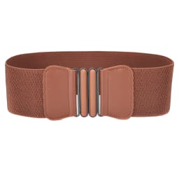 Women's Wide Belt Elastic Plus Size Vintage Buckle Waist Seal Pairing with Women Dresss weaters Jackets Sweater and Down Jackets