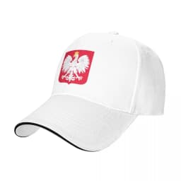 Polish Eagle In Red Shield Coat Of Arms Poland Summer Baseball Caps For Mens Personalized Male Beach Dad Hat Trucker Cap