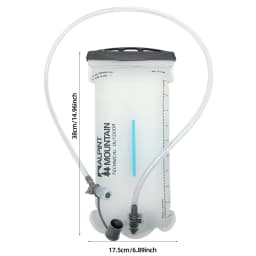 2L Hydration Bladder BPA-Free Leak Proof Durable Water Reservoir for Cycling,Hiking,Running,Climbing,Biking TPU Material