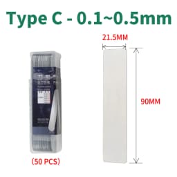 CNC Turning Tool Holder Shim Gasket Spacer Lathe 0.1mm 0.5mm 1.0mm 1.2mm 1.5mm Cutter Machine Tool Accessories