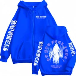 Bad Omens Do You Feel Love Zip Up Hoodies Men Women Harajuku Gothic Jacket Sweatshirt Coat Aesthetic Streetwear Zipper Pullovers