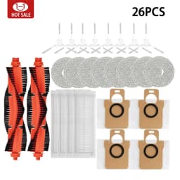 For Xiaomi Mijia M30 Pro C107 Replacement Spare Parts Accessories Mop Cloth Dust Bag Hepa Filter Main Brush