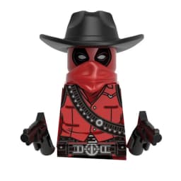 Blind Box Mini Building Blocks G0172 Figures Big Goblin Spiderman Iron Man Venom Captain Hawk Deadpool Armor Christmas Gifts Toy