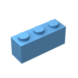 MOC 3622 High-Tech Accessories 1x3 Bicks Normal Bricks 20PCS Model Building Building Blocks Educational Toys Gifts Technical Toy