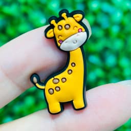 New Arrival 1-10pcs Kawaii Animal Panda Deer Kangaroo Turtle Shoe Charms PVC Accessories Shoes Buckle Ornament Kids Party Gift
