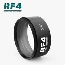 RF4 WD165 0.5X 0.7X 0.48X 0.3X Auxiliary Microscope Objects Lens for Trinocular Stereo Zoom Barlow Camera Glass Lens Tools