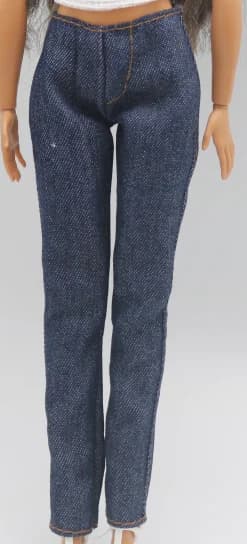 New 30cm 1/6 Doll Jeans Shorts Long Sleeves Simple and Loose Hoodie Set Daily Wear Clothes for Barbies Doll Accessories