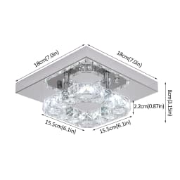 Modern Luxury Crystal Led Pendant Light Rain Drop Chandelier Ceiling Lamp Dining Living Room Nordic Decor Indoor Hanging Fixture
