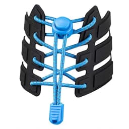 1Pair Colored Dots Round Shoelaces Elastic Plastic Lock Hiking Sport No Tie Shoelace Adult Children Shoe Accessories Rubber Band