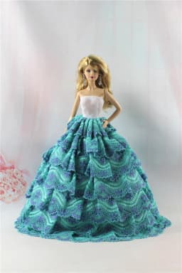 1 Set Doll Clothes 1:6 Scale Dress Gown Outfit for 11.5 Inch 30cm Doll Many Style for Choice Gifts for Girls Doll Accessories