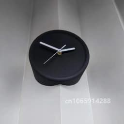 8 Inch Corner Wall Clocks Minimalist Wall Art Clock Bedroom Mechanism Silent Watches Living Room Luxury Desktop Watch Home Decor