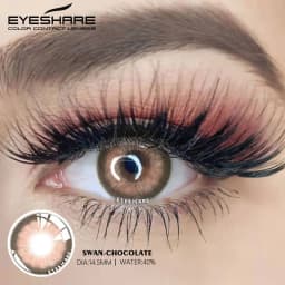 EYESHARE 1 pair Natural Colored Contact Lenses For Eye Swan Blue Eyes Color Lens Beauty Yearly Cosmetic Gray Contacts Lenses