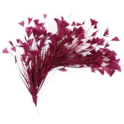 10-12inch Multicolor Turkey Goose Feather Flower Triangle Tipped Coque Free Bendable Feather Plumas Crafts DIY Lady Headdress
