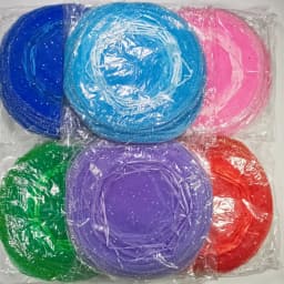 100pcs 26 35 40cm Dia White Round Organza Bags Wedding Party Decoration Favors Drawable Gift Bag Jewelry Packaging Bags Pouches