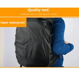 KoKossi 25-60L Backpack Rain Cover Outdoor Mountaineering Cycling Hiking Backpack Waterproof Cover Backpack Dust Cover Woman Men
