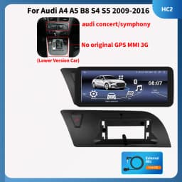 10.25"Android 12 Auto Car radio For Audi A4 A5 B8 S4 S5 2009-2016 Multimedia Video player 4G Carplay GPS navi Stereo QLED Screen