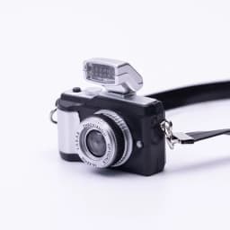 New Creative Mini Glow Baby With DSLR Camera Keychain With Flash Sound Effects Gift Toy Bag Accessories Kids Boy Gift Keychain