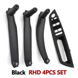 RHD Right Hand Driver Interior Door Armrest Leather Pull Handle Full Set For BMW X5 X6 E70 E71 E72 2007-2014