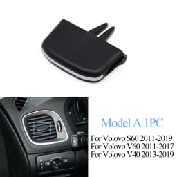 Car Dashboard Air Conditioner AC Vent Grille Outlet Tab Clip Slider Repair Kit For Volvo V60 S60 V40 2011-2019