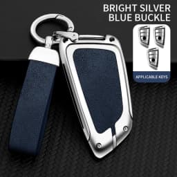 Zinc Alloy Car Key Case Cover for Bmw X1 X2 X3 X4 X5 X6 1 2 3 5 Series 2016 2017 2018 2019 2020 Key Holder Shell Accessories