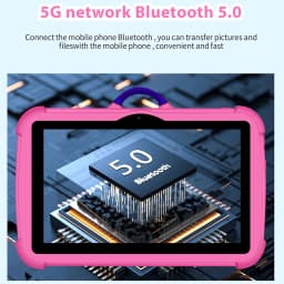 2026 New 7 Inch 5G WiFi Tablet For Children Learning Education Kids' Tablets Quad Core 4GB RAM 64GB ROM Dual Cameras Android 13
