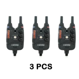Hirisi Carp Fishing Bite Alarm with Adjustable Volume, Tone, Sensitivity & LED Indicator - Essential Fishing Accessory B150