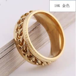 Anxiety Ring Figet Spinner Rings For Women & Men Stainless Steel Rotate Freely Spinning Anti Stress Accessories Jewelry Gifts