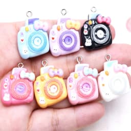 10PCS 8*34MM Cute Resin Bottle Charms Pendants Handmade Accessories Jewelry DIY Earring Necklace Keychain