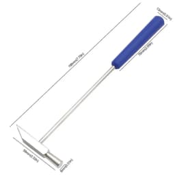 1pc Mini Hammer Repair Tool Metal Rubber Hammer Double Head Portable Hammer For DIY Jewelry Watch Repair Hand Tools
