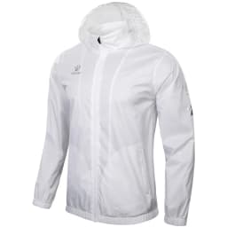 KELME Men's Waterproof Jacket Windbreaker Soccer Training Lightweight Training Outwear Quick Dry Coat 8163WT1001