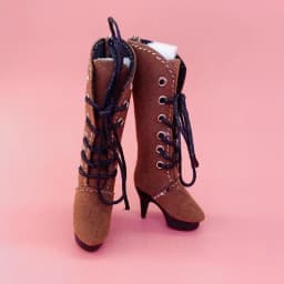 Tilda 2.5cm Mini Doll Boots for Blythe Dolls Toy,Cute High Heel Shoes for Azone Obitsu Licca Accessory for OB22 Toy Dolls Gift