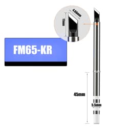 T65 FM65 Soldering Iron Tip for T65 HS01 GD300 T85 Replacement Heater Solder Compatible with SH series Not Applicable T12