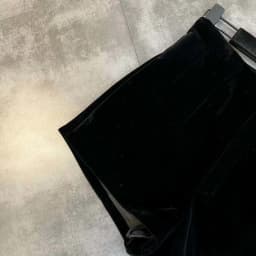 Black velvet shorts for women's outerwear with a high a with summer pants women's shorts