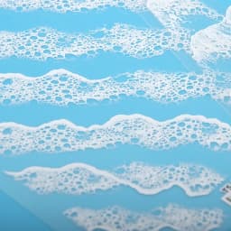 1 Sheet Simulation Wave Sticker Resin Wave Painting Sticker Decorative Decal DIY ABS Mold Film Filling Material