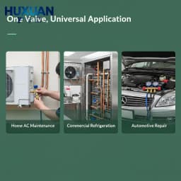 HS R410a R22 Air Conditioning Safety Valve Adapter Professional Refrigeration Tool for AC Technicians