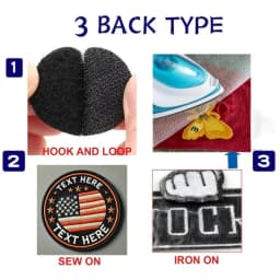 Custom Embroidered Patches for Clothes Personalized Patch Embroidery Name Patch Logo for Clothes Jacket DIY Iron on Patch