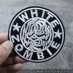 Bands Iron On Patches Apparel Sewing Fabric Handmade Appliques For Clothing Punk Rock Stickers Badges Parche