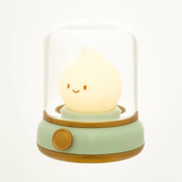 Candle Night Light Cute Flame Lamp Desktop LED Decorative Light USB Rechargeable Night Light Bedroom Creative Children's Gift