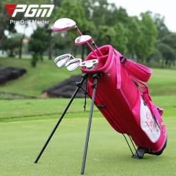 PGM 3-12 Years Old Kids Golf Club Set Children's Boy Girl Beginner's Golf Training Wood Iron Swing Putter Bag Gift JRTG007