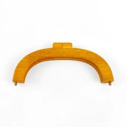 1Pc 20/25cm Wooden Purse Frame Handbag Handle Woven-Bag Closure Kiss Clasp Bag Wallet DIY Handmade Sewing Brackets Accessories