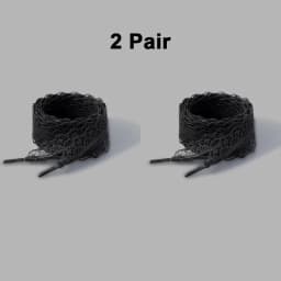 Fancy Lace 2.9CM Width Flat Shoelace for Sneakers Shoelaces for Women Casual Shoes Black White Shoe Laces Accessorices
