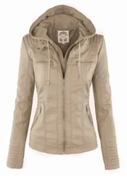 Faux Leather Jacket Women 2026 Basic Jacket Coat Female Winter Motorcycle Jacket PU Leather Zipper Hoodies Outerwear Chaqueta