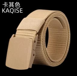 Automatic BuckleLight Comfortable Non-metal Military NylonBelt Outdoor Hunting Multifunctional Tactical CanvasBelt High Quality
