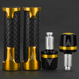 For YAMAHA MT 01 MT03 MT-07 MT 09 MT10 MT15 MT25 MT125 2001-2024 Motorcycle Handlebar Grips Handle grip Ends Plug Slider Caps