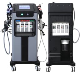 12 in 1 Water Oxygen Hydro Machine Face Lifting Deep Cleaning Dermabrasion Aqua Peeling Machine Skin Rejuvenation Small Bubble