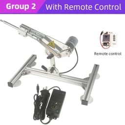 Telescopic Linear Actuator Big Thrust Reciprocating Cycle Linear Motor 0~330RPM DC 12V Optional Stand/Remote Control