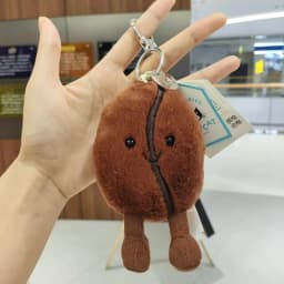 Plush Doll Series Cute Soft Rubber Key Chain Bag Pendant Plush Accessories Doll Car Pendant Holiday Gift. Plush Keychain